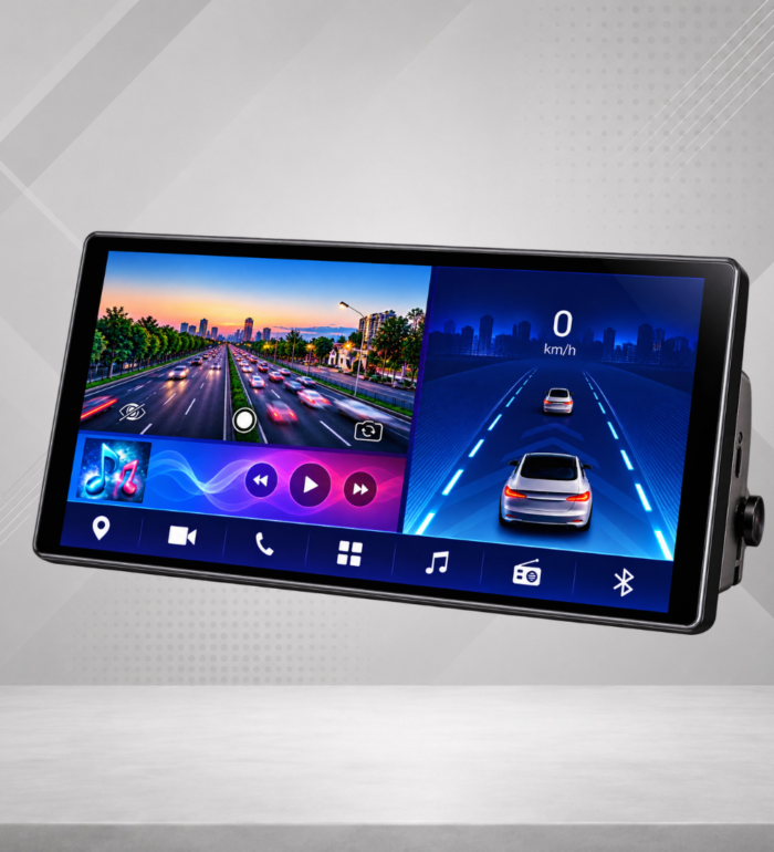 Rock Audio Car Multimedia Player with Dash Camera