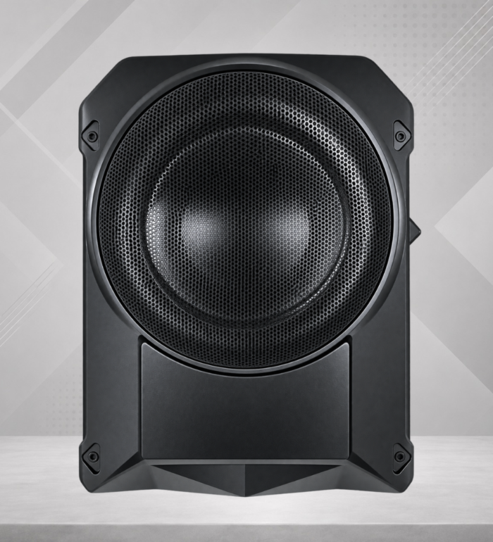 Rock Audio 10" Compact Bass Booster – Active Subwoofer 1500W MAX